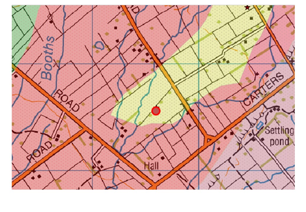 Soil classification map